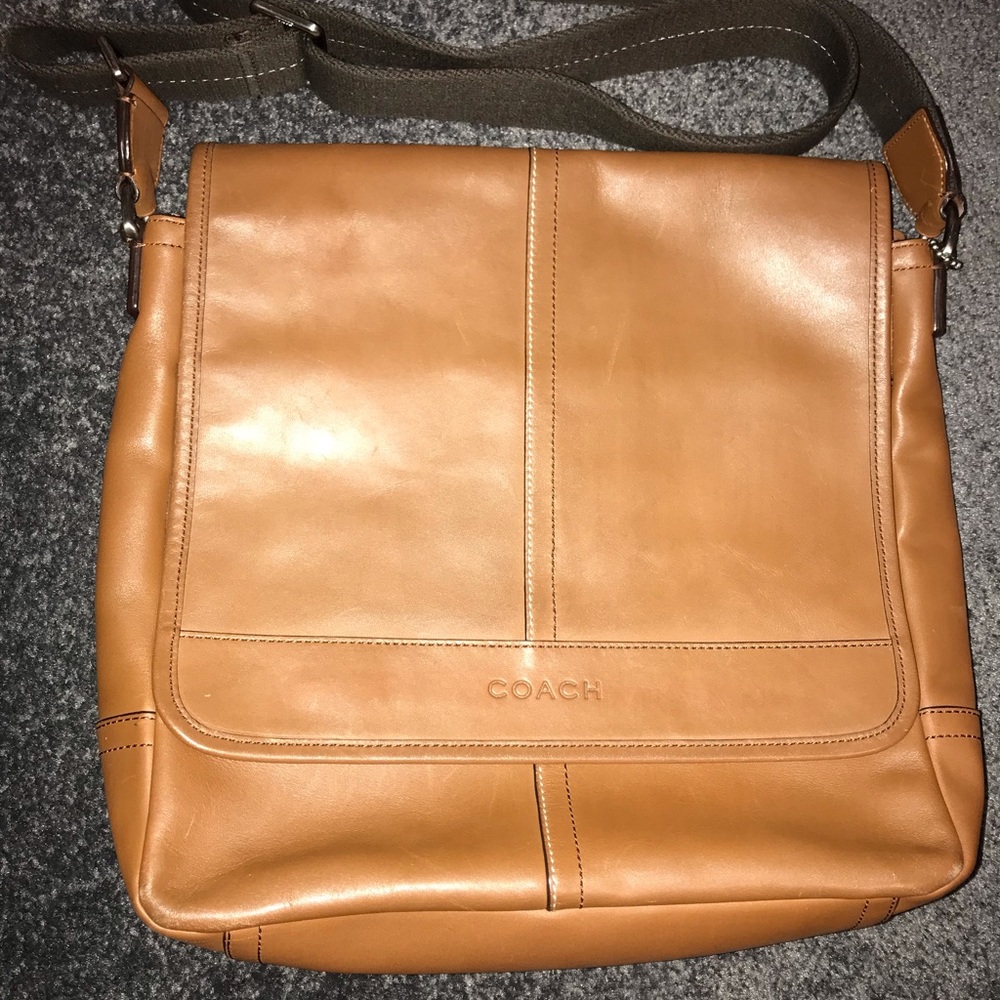 Coach satchel brown/tan